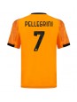 AS Roma Lorenzo Pellegrini #7 Vieraspaita 2025-26 Lyhythihainen